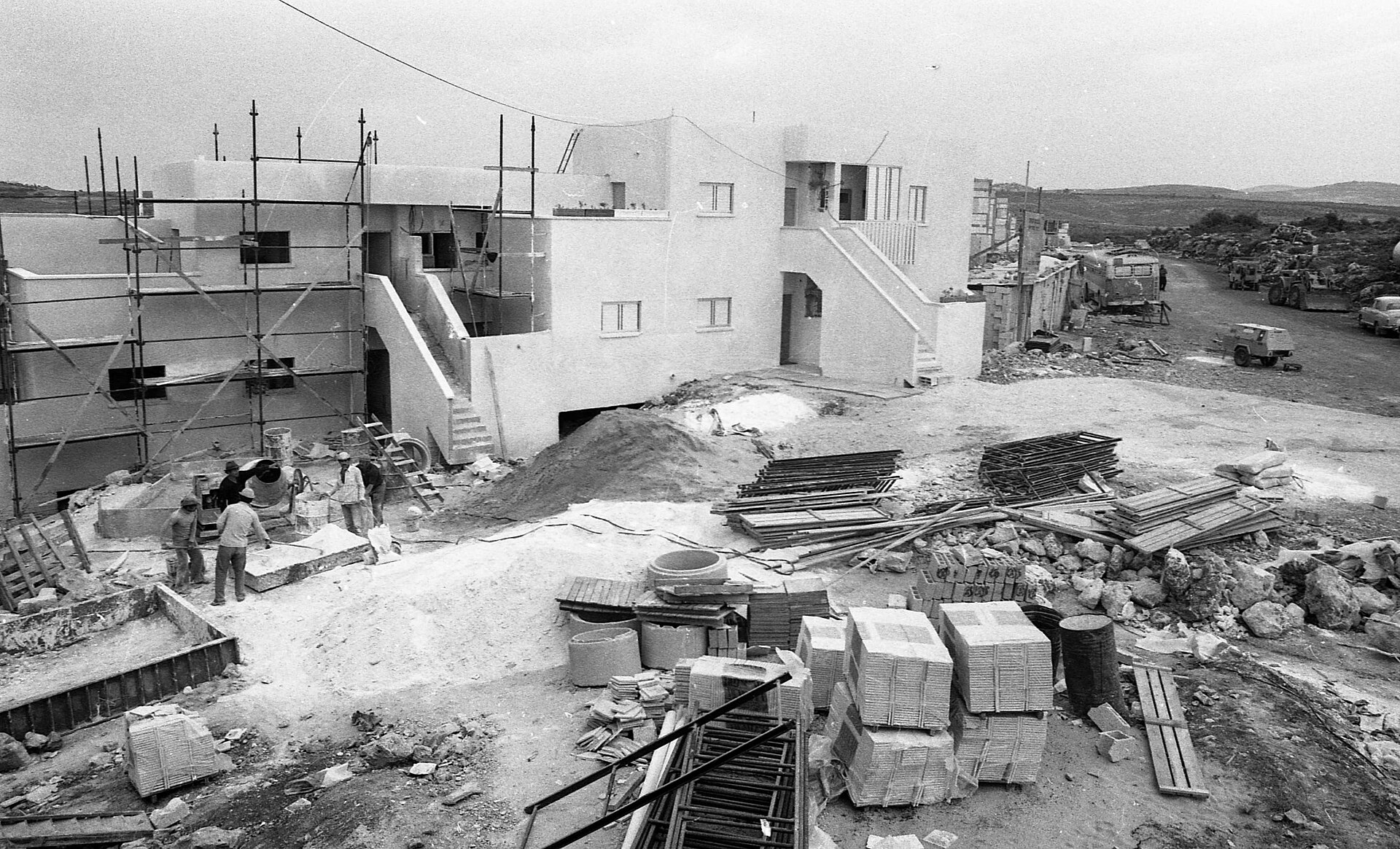 A view of the town of Immanuel in Samaria