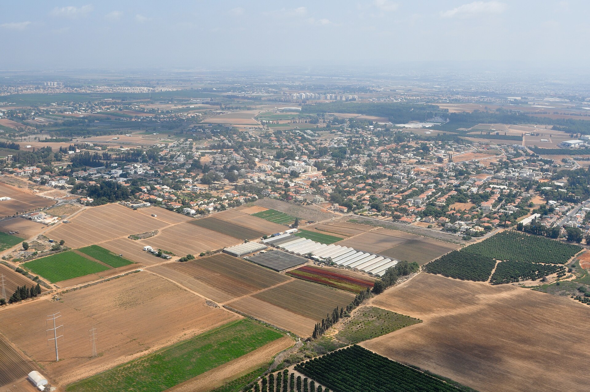 Vue aérienne de Kadima-Zoran